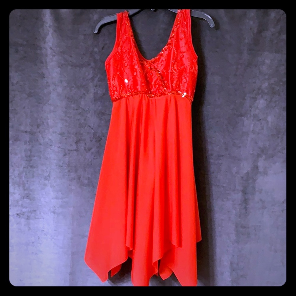 Dance recital dress.